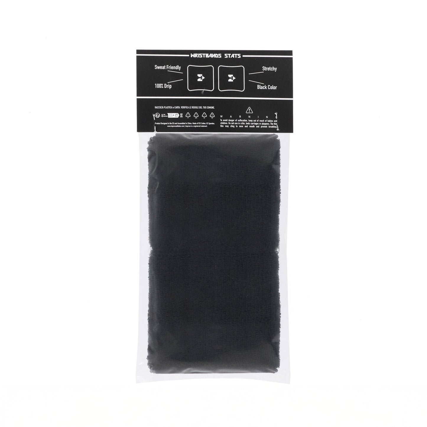 WRIX WRISTBAND Black - IMPROVE ATHLETES