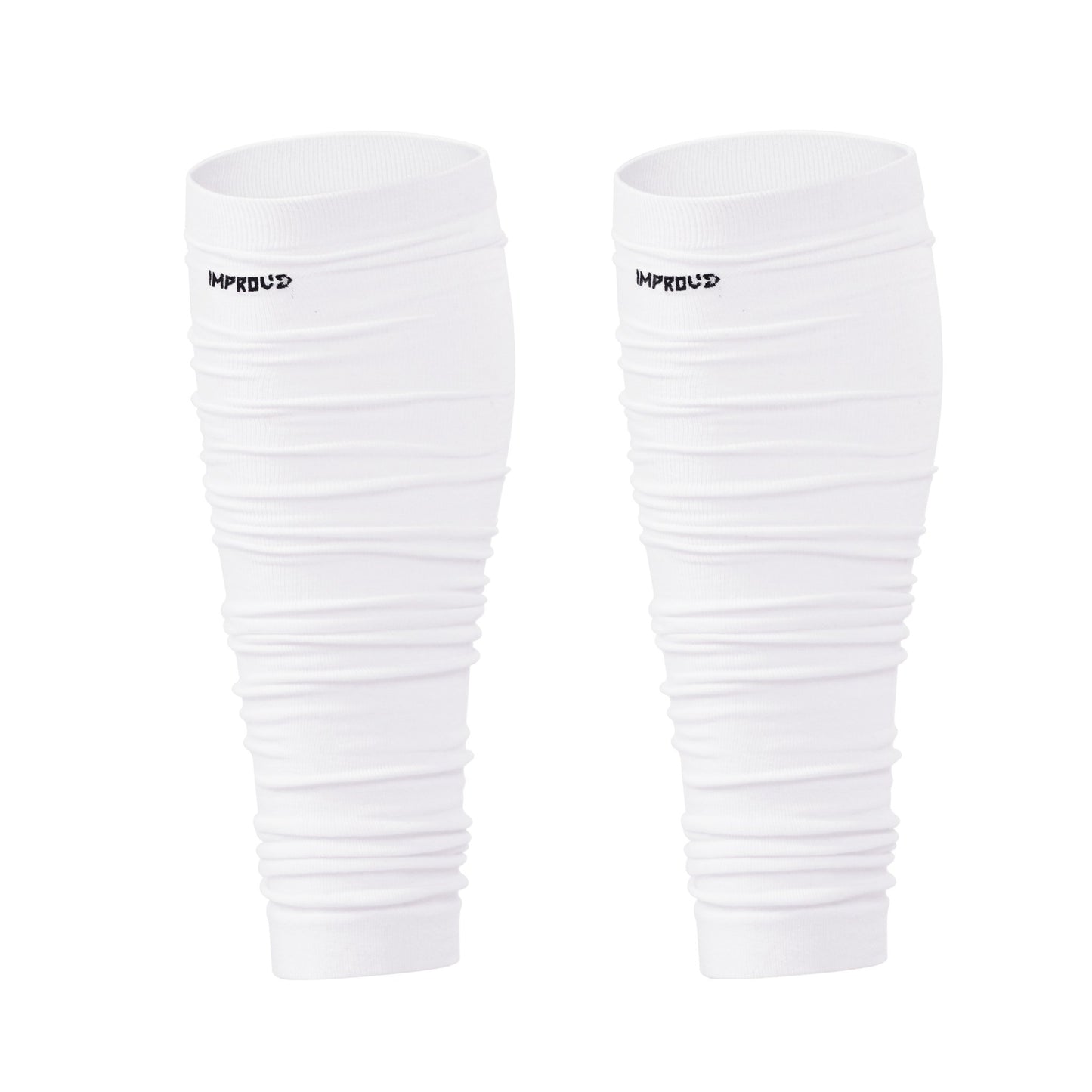 LEGSKN™ SCRUNCH LEG SLEEVE White - 🥷🏼IMPROVE ATHLETES🥷🏼