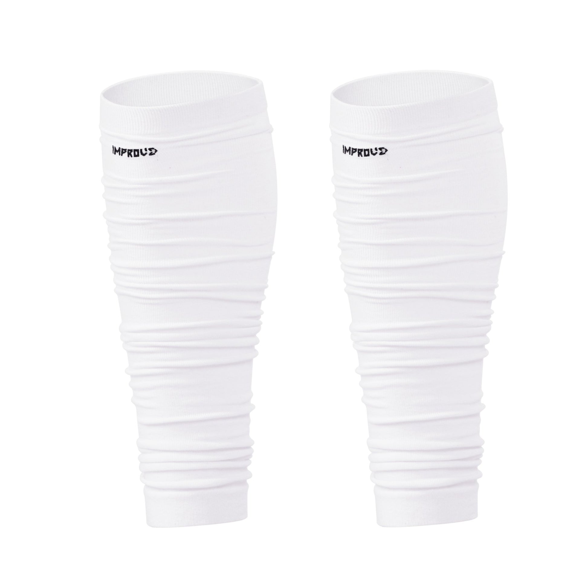 LEGSKN™ SCRUNCH LEG SLEEVE White - 🥷🏼IMPROVE ATHLETES🥷🏼